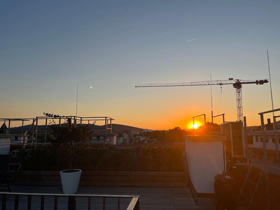 Grosszuegiges Dachterrassen-Appartment Mit Klimaanlage Und Wunderbarem Ausblick Vienna Esterno foto