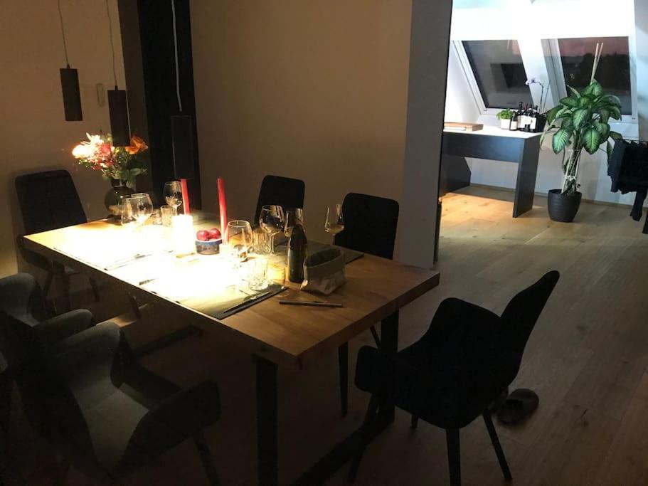 Grosszuegiges Dachterrassen-Appartment Mit Klimaanlage Und Wunderbarem Ausblick Vienna Esterno foto